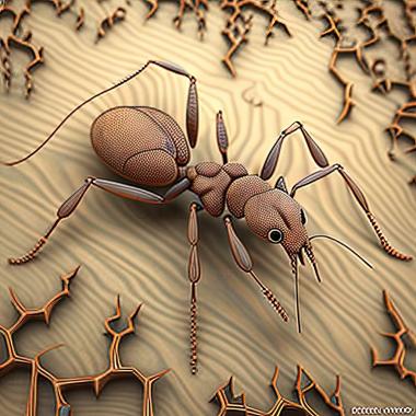 3D model Pheidole pallidula (STL)